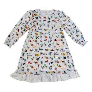 NWT The Printed Press 8-9T Texas ABC Dress